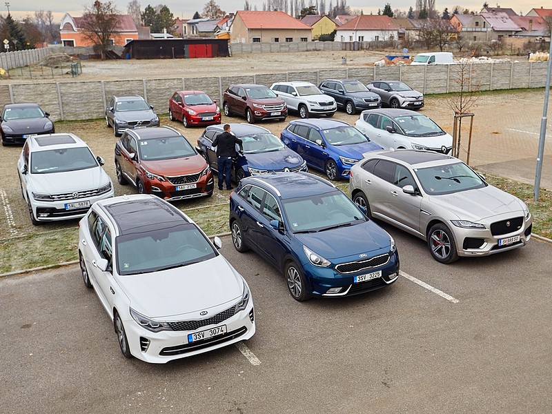 Seznamovací jízdy ankety Auto roku 2017